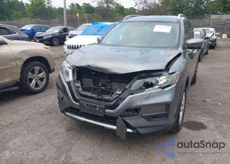 2018 Nissan Rogue Sv из США, поврежденный, VIN KNMAT2MVXJP599169